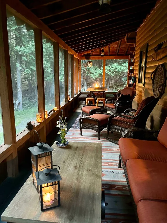 Adirondack Log Cabin