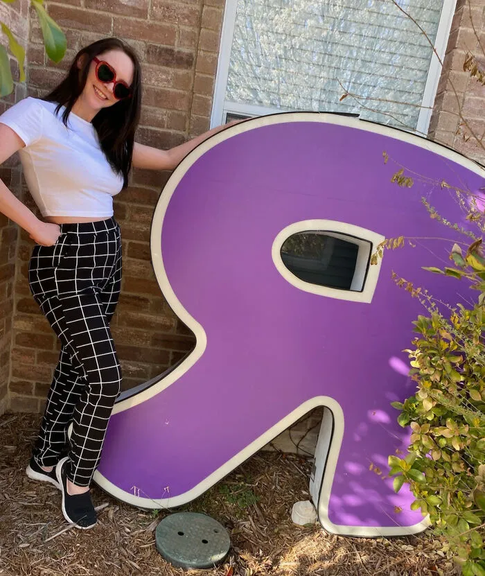 Our Neighbors Have An R From Toys "R" Us