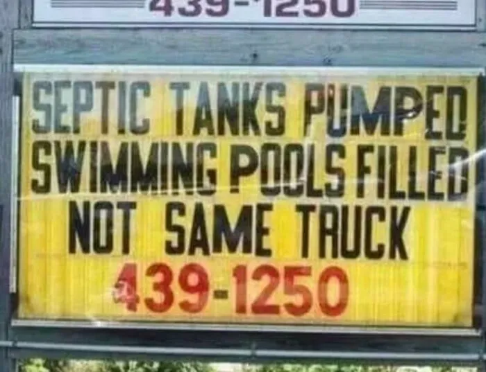 30 Carteles tan divertidos como absurdos que había que compartir