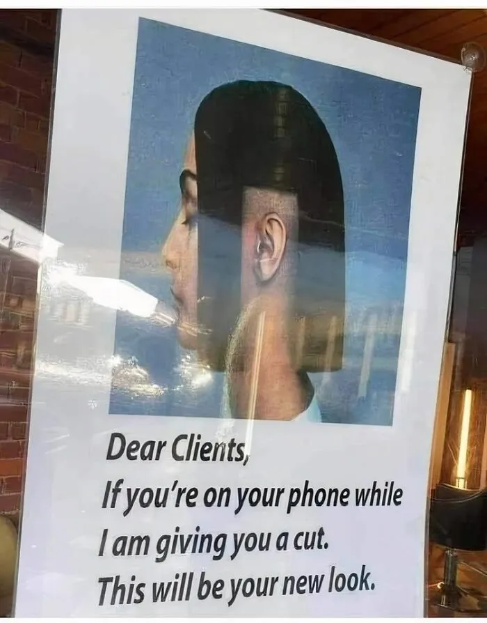 30 Carteles tan divertidos como absurdos que había que compartir
