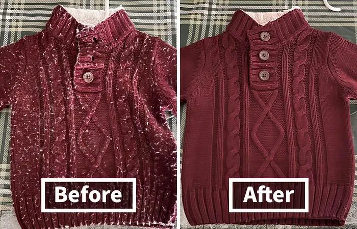 <a style="display:inline;" href="https://www.amazon.com/Conair-Fabric-Defuzzer-Shaver-Battery-Operated/dp/B07H4F28MJ?ie=UTF8&th=1&linkCode=ll1&tag=bpgorilla-20&linkId=53582f8c4d9919f2a0fb2787ae4ff2d1&language=en_US&ref_=as_li_ss_tl " target="_blank"> If Your Sweaters Look Like You Have Been Pill-Aged, Try This<span Style="Font:inherit;color:#d74b1f;"> Fabric Shaver And Lint Remover</Span>