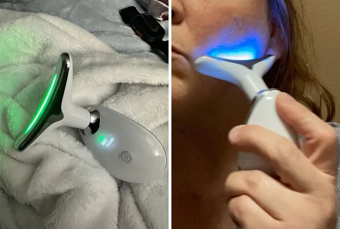 This Futuristic <span Style="Font:inherit;color:#d74b1f;">  Beauty Device </Span> Treats Your Skin With Different Light Frequiences. Brilliant!