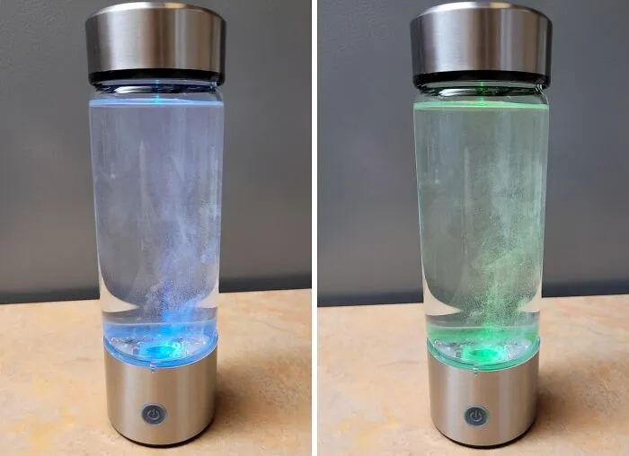 Reviewers Are Swearing By This <span Style="Font:inherit;color:#d74b1f;"> Hydrogen Water Bottle </Span> For Better Tasting Water
