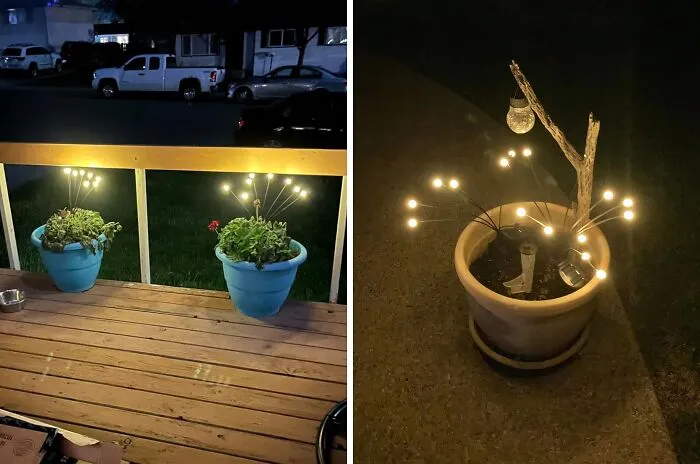 These <span Style="Font:inherit;color:#d74b1f;"> Solar Garden Lights </Span> Turn Your Outdoor Area Into A Fairy Wonderland