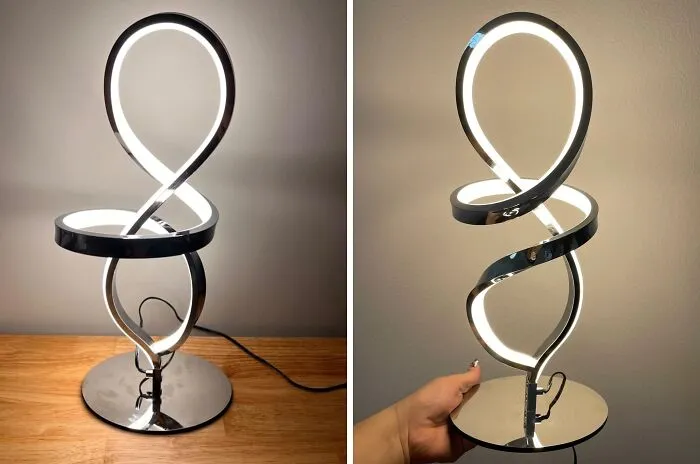 This <span Style="Font:inherit;color:#d74b1f;"> Elegant Table Lamp </Span> Has Us Spiralling Out Of Control!