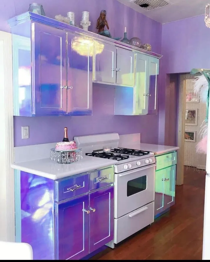 Cocina iridiscente