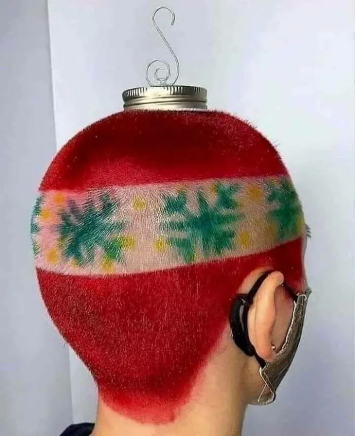 Peinado navideño