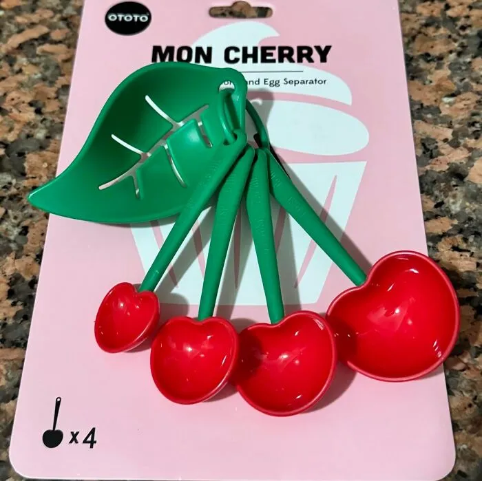  The <span Style="Font:inherit;color:#d74b1f;"> Mon Cherry Measuring Spoons & Egg Separator</Span>: Your New Favorite Companion When Baking A Pie