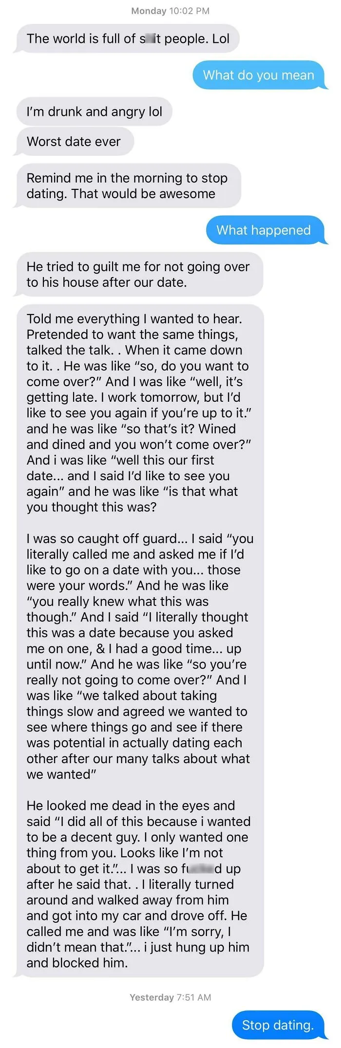 Ngvc "Decent Guy, Only Wants One Thing From His Date"