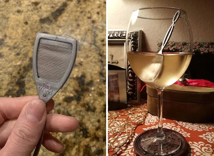 We Don't Know What Sorcery This Is, But The <span Style="Font:inherit;color:#d74b1f;"> Wine Wand Purifier </Span> Seems To Do The Trick