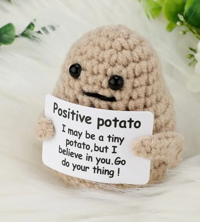 We All Could Do With A Little More Positivity In Our Lives And This <span Style="Font:inherit;color:#d74b1f;"> Potato Toy  </Span> Is Here To Serve 