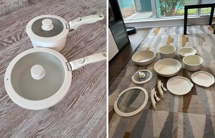 This <span Style="Font:inherit;color:#d74b1f;"> Non Stick Pots And Pans Set </Span> Is Not Only Elegant, But It Has Also Been Named One Of The Most Useful Things On Amazon. A Win-Win!