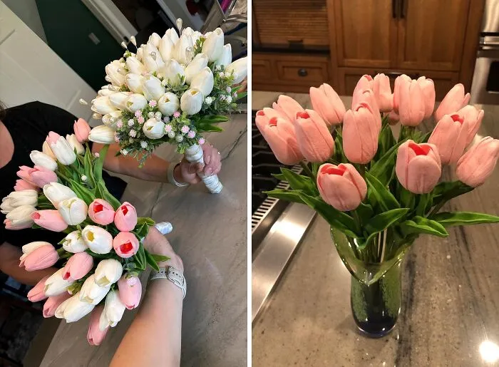 These <span Style="Font:inherit;color:#d74b1f;"> Artificial Tulips </Span> Look So Real, You Will Wonder Where Are All The People On Bicycles!