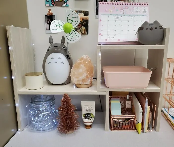 This Efficient <span Style="Font:inherit;color:#d74b1f;"> Desktop Organizer </Span> Takes Advantage Of Vertical Space For Storage