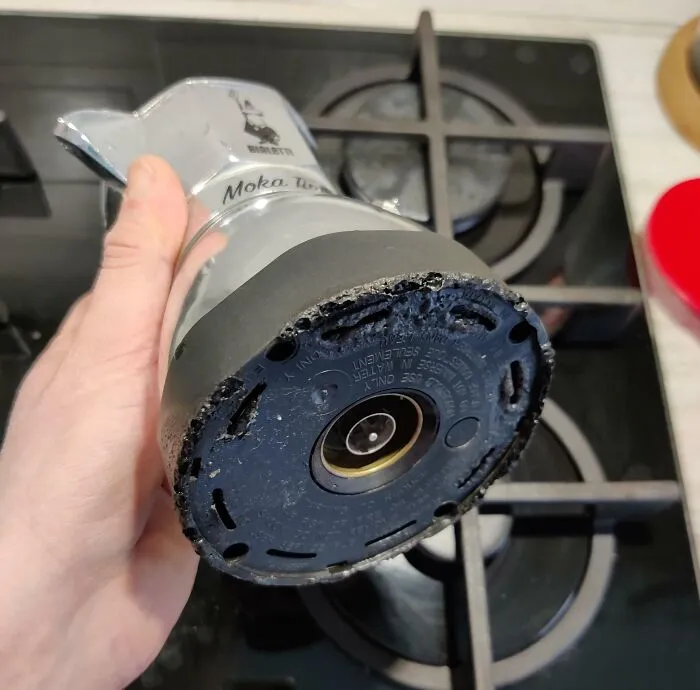 My Sister-In-Law Put My Electric Moka On The Stove