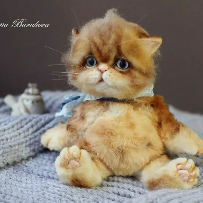 This Artist Makes Felted Wool Animals Through Needle Felting (21 New Pics)
