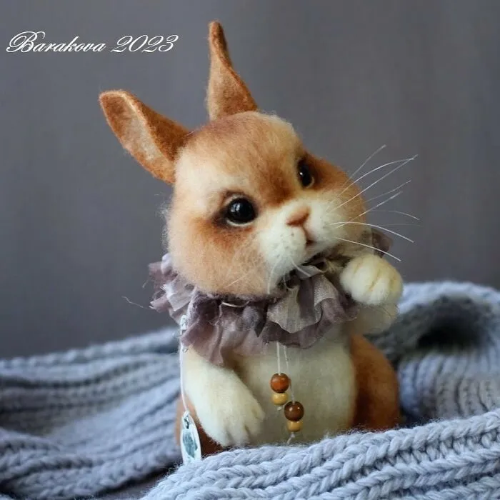 This Artist Makes Felted Wool Animals Through Needle Felting (21 New Pics)