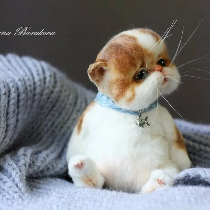 This Artist Makes Felted Wool Animals Through Needle Felting (21 New Pics)