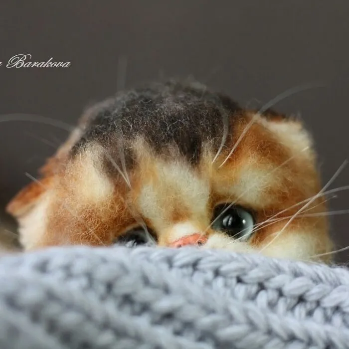 This Artist Makes Felted Wool Animals Through Needle Felting (21 New Pics)