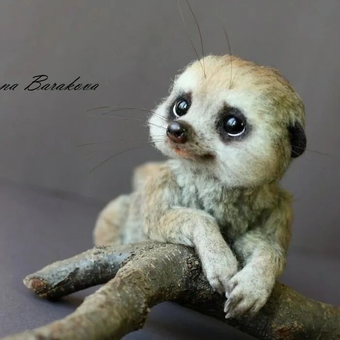 This Artist Makes Felted Wool Animals Through Needle Felting (21 New Pics)