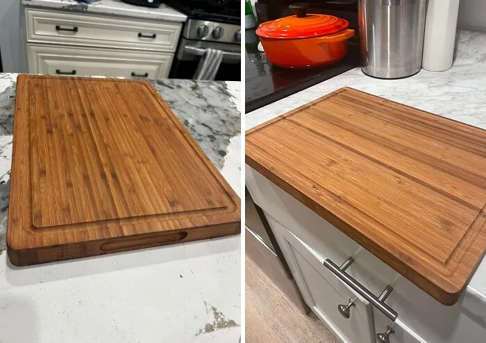 Instead Of Replacing All Your Countertops With Bucher's Block, Just Get A Sturdy <span Style="Font:inherit;color:#d74b1f;"> Wooden Cutting Board</Span> Instead