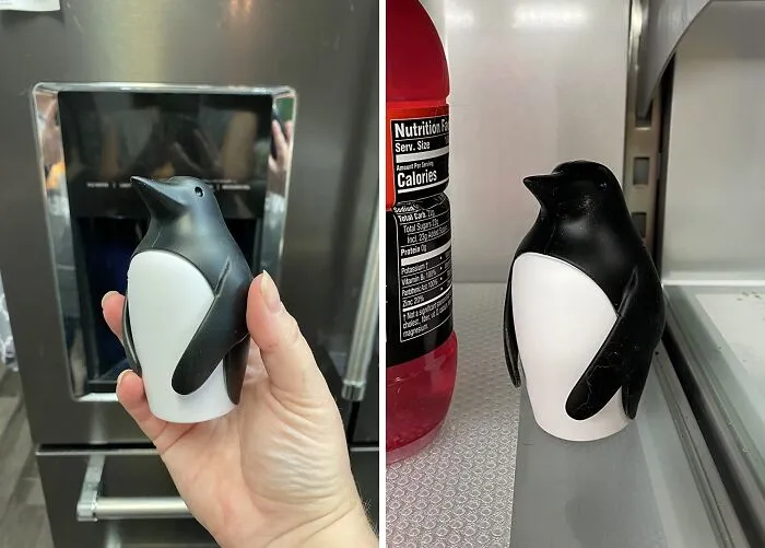 This Adorable <span Style="Font:inherit;color:#d74b1f;"> Chill Bill Refrigerator Deodorizer </Span> Takes Care Of Any Smelly Business That Is Left Once You Have Organized Your Fridge