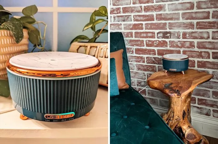This <span Style="Font:inherit;color:#d74b1f;"> Essential Oil Diffuser </Span> Is So Pretty That You'll Want To Buy It Just As A Piece Of Art!
