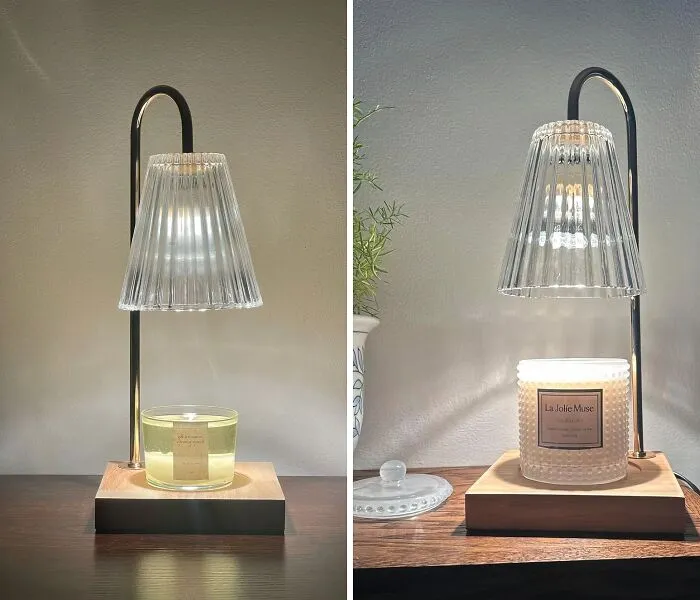 This <span Style="Font:inherit;color:#d74b1f;"> Candle Warmer Lamp </Span> Gives You All Of The Scent With None Of The Fire Hazard