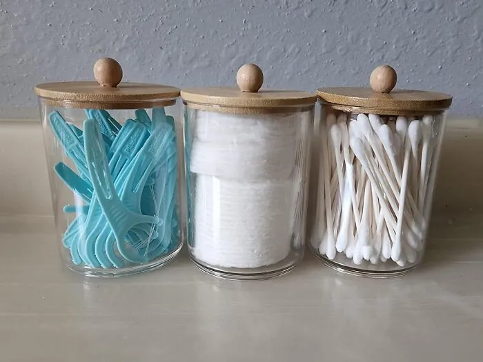 <span Style="Font:inherit;color:#d74b1f;"> Apothecary Jars  </Span> Will Organise Your Bathroom And Do Away With Unsightly Plastic Packaging