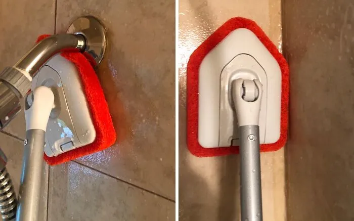 Get Into All Those Hard To Reach Places With This Handy <span Style="Font:inherit;color:#d74b1f;"> Extendable Shower Cleaner  </Span>