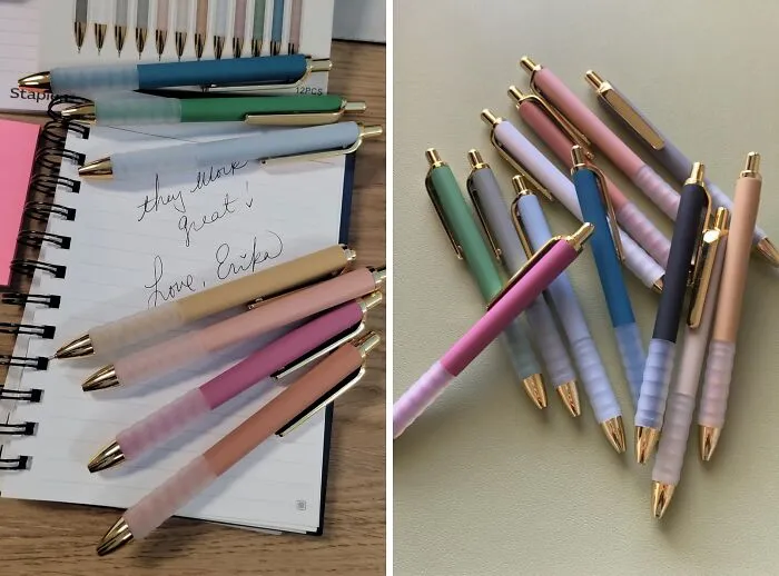 These <span Style="Font:inherit;color:#d74b1f;"> Ballpoint Pens With Soft Grips </Span> Is How You Do Sopisticated Stationary The Write Way