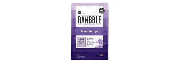 BIXBI RAWBBLE Fresh Lamb Recipe