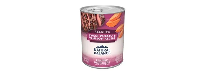 Natural Balance Sweet Potato and Venison Recipe