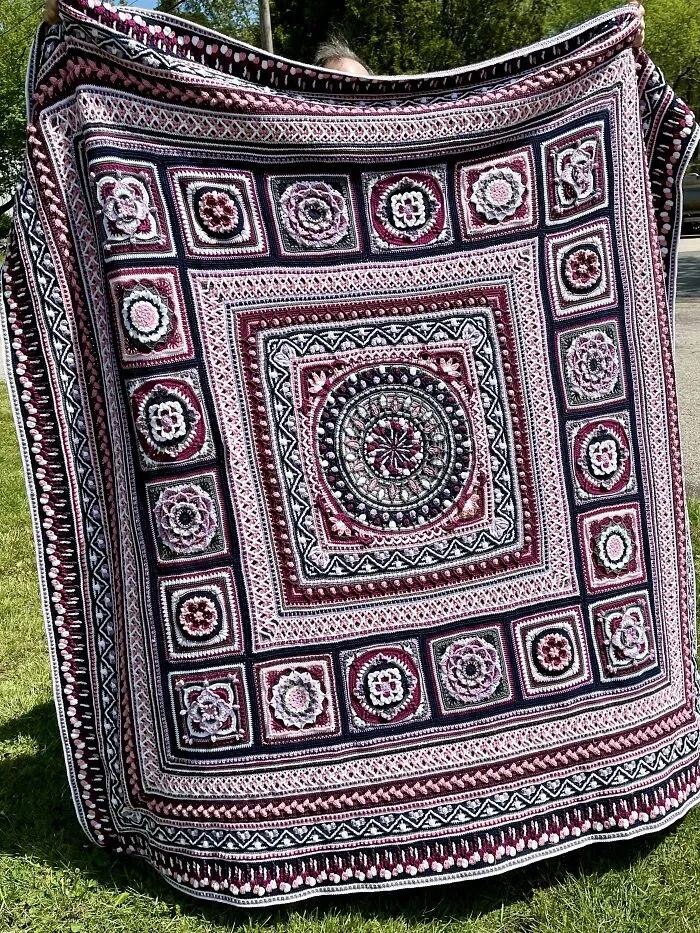 Over 5 Miles Of Yarn Later …