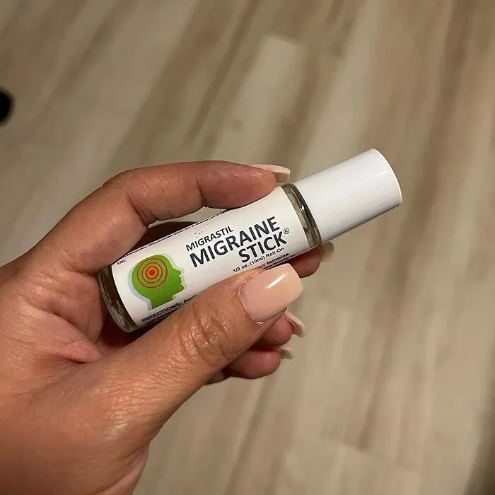 This <span Style="Font:inherit;color:#d74b1f;"> Migraine Stick </Span> Takes Care Of One Of Life's Biggest Headaches, Literally