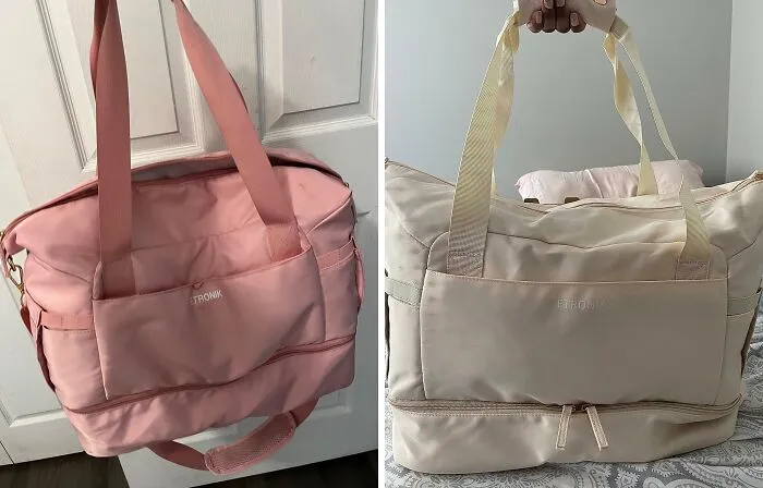 This Chic <span Style="Font:inherit;color:#d74b1f;">  Travel Duffel Bag </Span> Is Having A Moment But We Don't See That Passing Anytime Soon