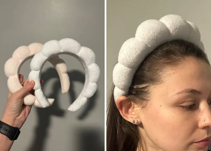 Every GRWM Girlie Needs A <span Style="Font:inherit;color:#d74b1f;"> Puffy Makeup Headband </Span>