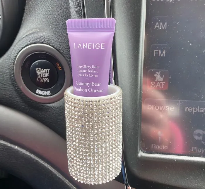Keep Your Lips Kissable On-The-Go With This Snazzy <span Style="Font:inherit;color:#d74b1f;"> Car Lip Balm Holder </Span>