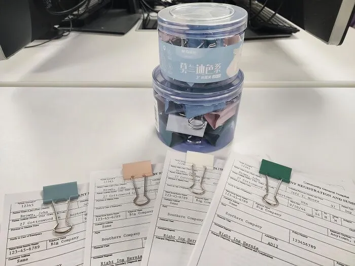 <span Style="Font:inherit;color:#d74b1f;"> Colorful Binder Clips</Span> Add A Splash Of Color To Otherwise Boring Paperwork