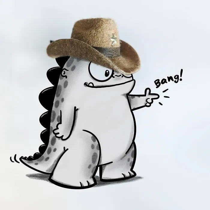 Drogo’s Latest Adventures: 42 Illustrations Of An Adorable Dragon Exploring The World