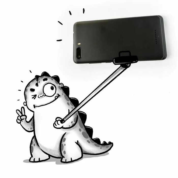 Drogo’s Latest Adventures: 42 Illustrations Of An Adorable Dragon Exploring The World