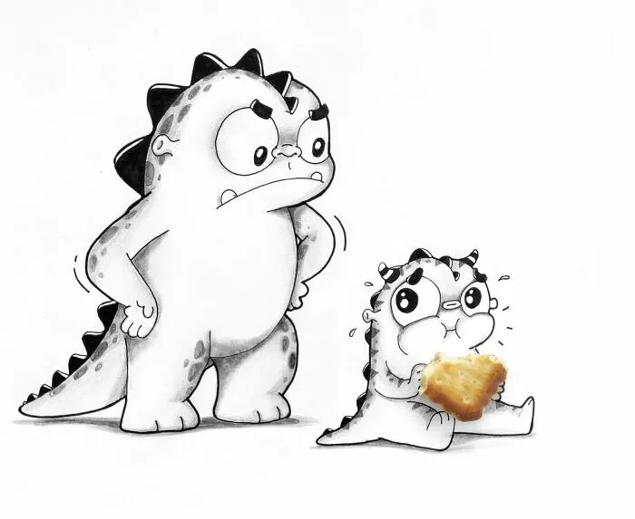 Drogo’s Latest Adventures: 42 Illustrations Of An Adorable Dragon Exploring The World