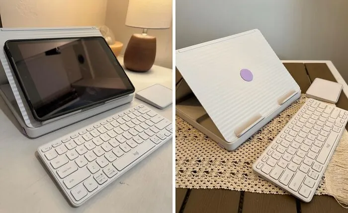 <span Style="Font:inherit;color:#d74b1f;">  Work From Home Kit With Laptop Stand </Span>: This Setup Takes Remote Working To Another Level