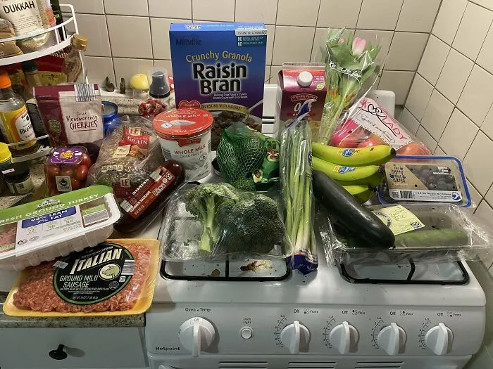 Needed To Re-Up On Perishables. $49.07 At An Aldi In New Jersey