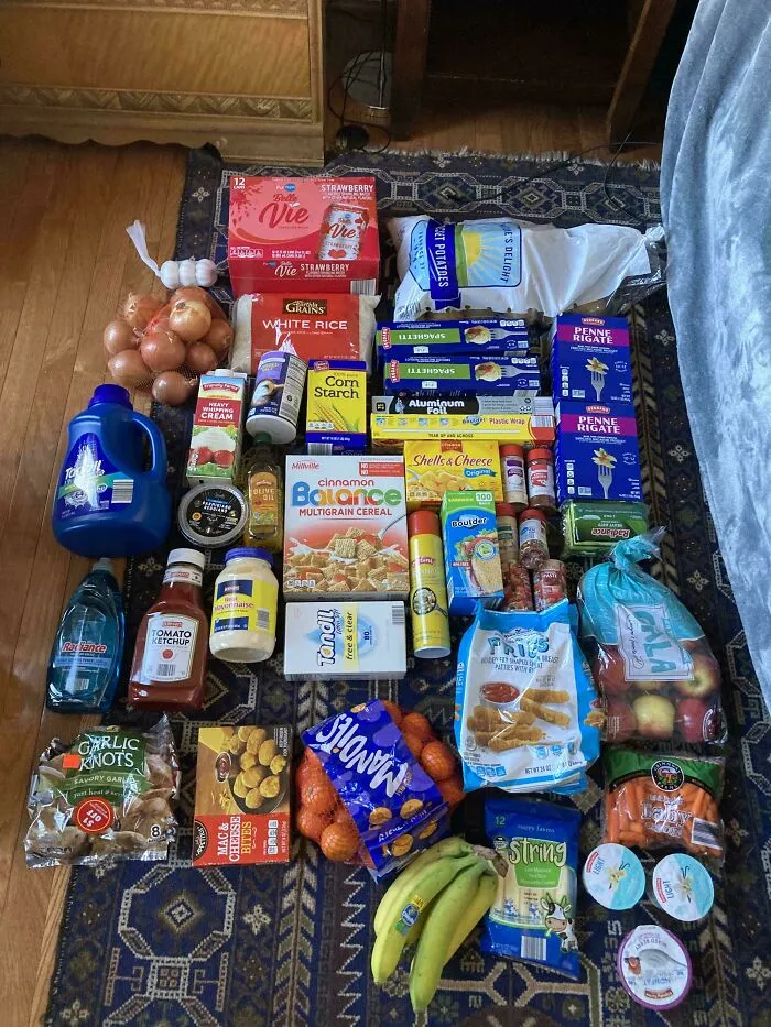 Just Moved Out On My Own. First Grocery Haul For Some Staples. $90