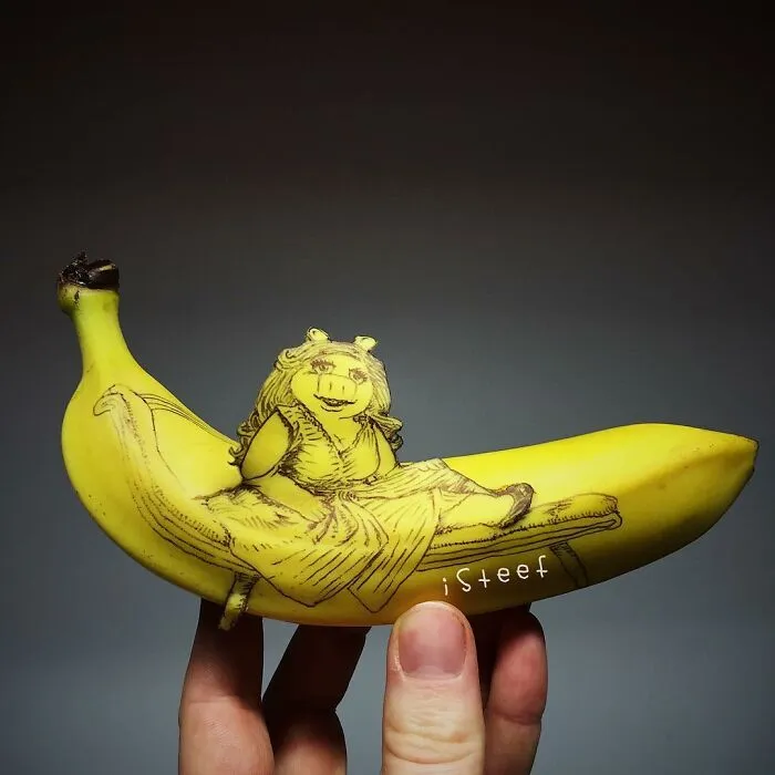This Artist Transforms Bananas Into Popular Movie Characters, Animals Other Things (79 New Pics)