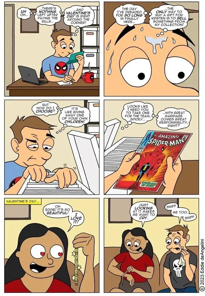 This Artist Creates Comics About Comic Book Collectors, Marriage, And Nerd Pop Culture (31 New Pics)