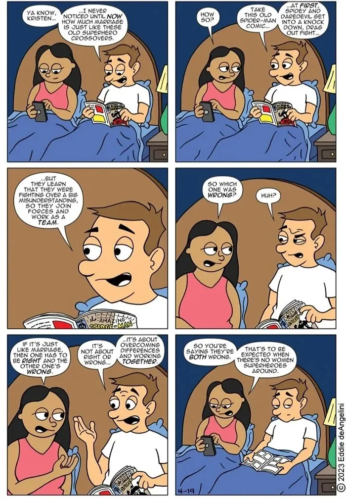 This Artist Creates Comics About Comic Book Collectors, Marriage, And Nerd Pop Culture (31 New Pics)