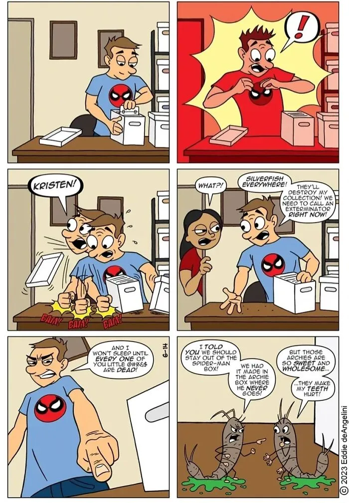 This Artist Creates Comics About Comic Book Collectors, Marriage, And Nerd Pop Culture (31 New Pics)