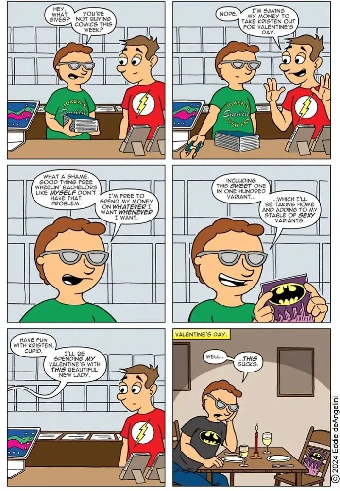 This Artist Creates Comics About Comic Book Collectors, Marriage, And Nerd Pop Culture (31 New Pics)